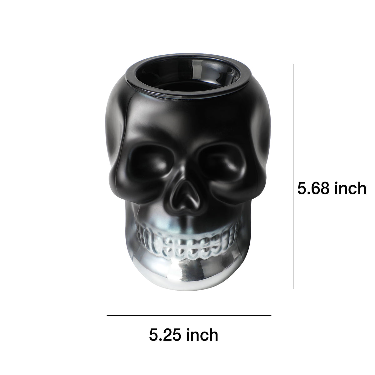 Better Homes & Gardens Halloween Ceramic Electric Plug-in Wax Melt Warmer with Farm Apple Pumpkin Wax Melts, Spooky Ghost