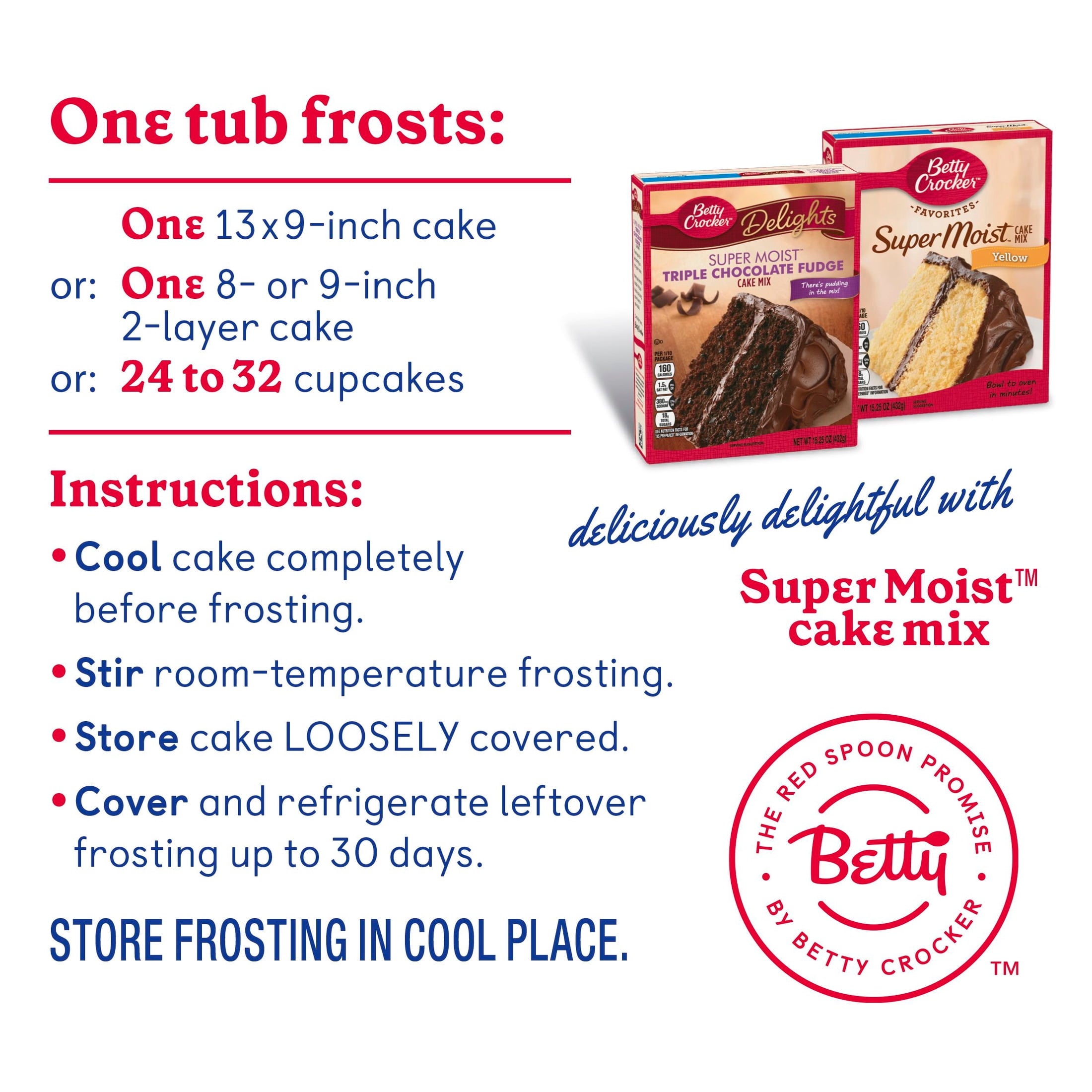 Betty Crocker Rich and Creamy Milk Chocolate Frosting, Gluten Free, 16 oz