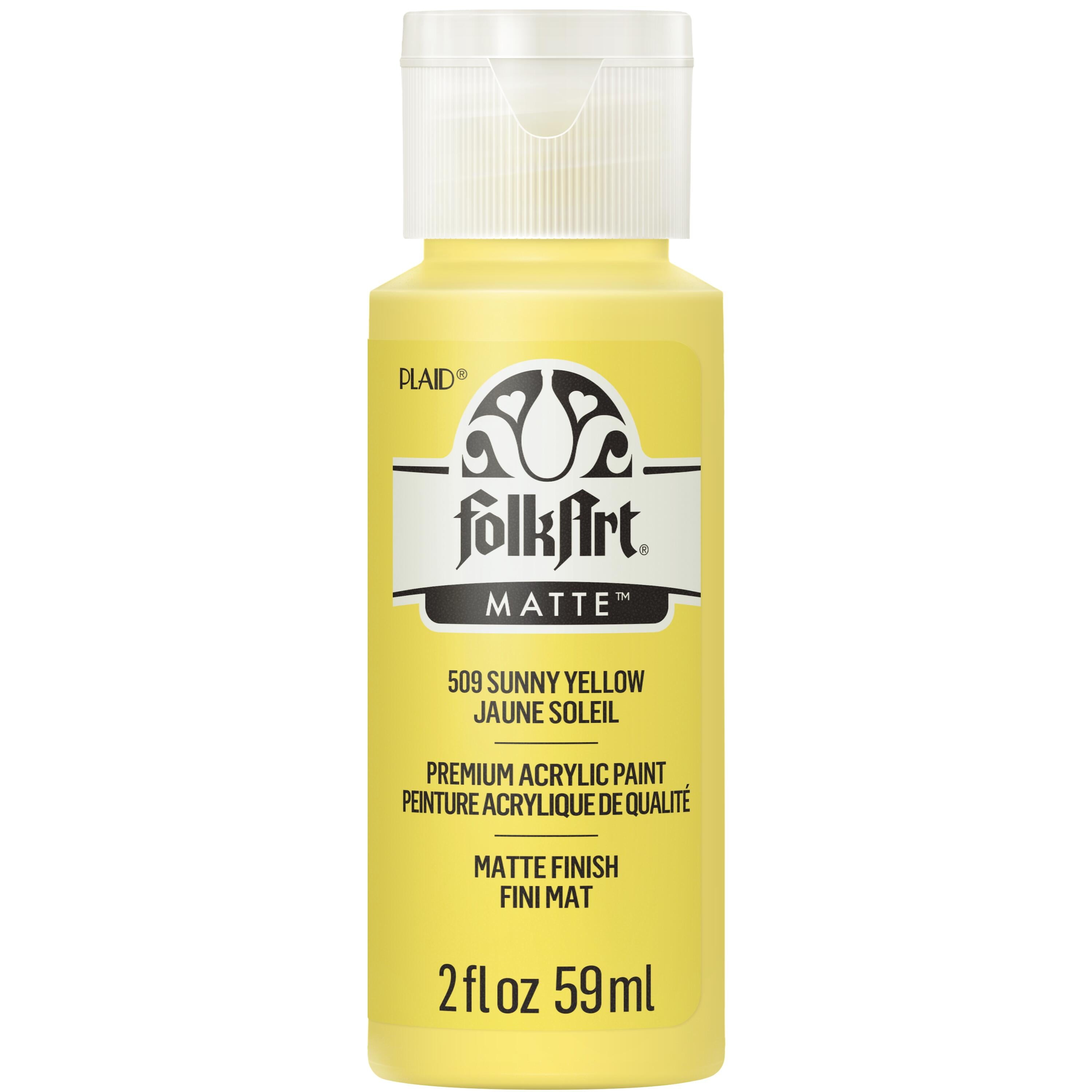 FolkArt Acrylic Craft Paint, Matte Finish, Wicker White, 2 fl oz