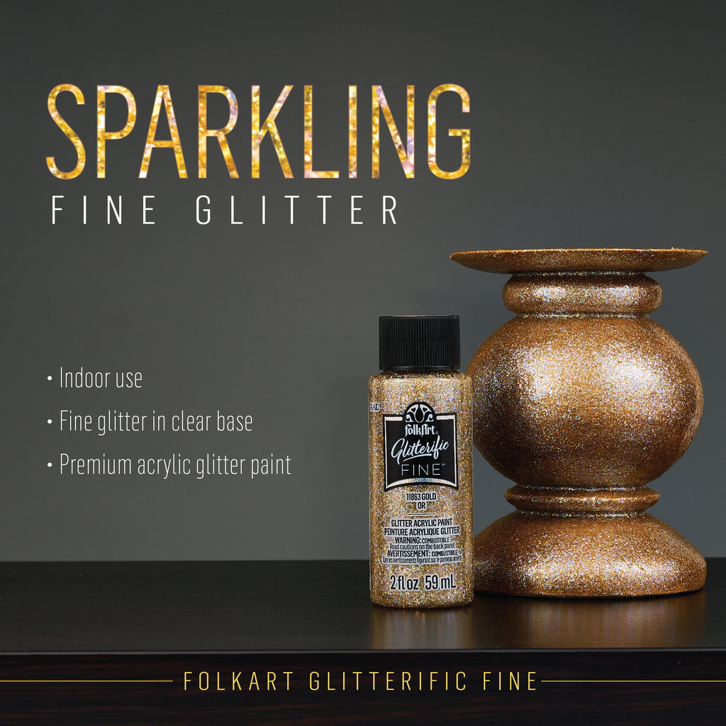 FolkArt Best of Golds Acrylic Craft Paint Set Featuring 5 Premium Gold Paint Formulas