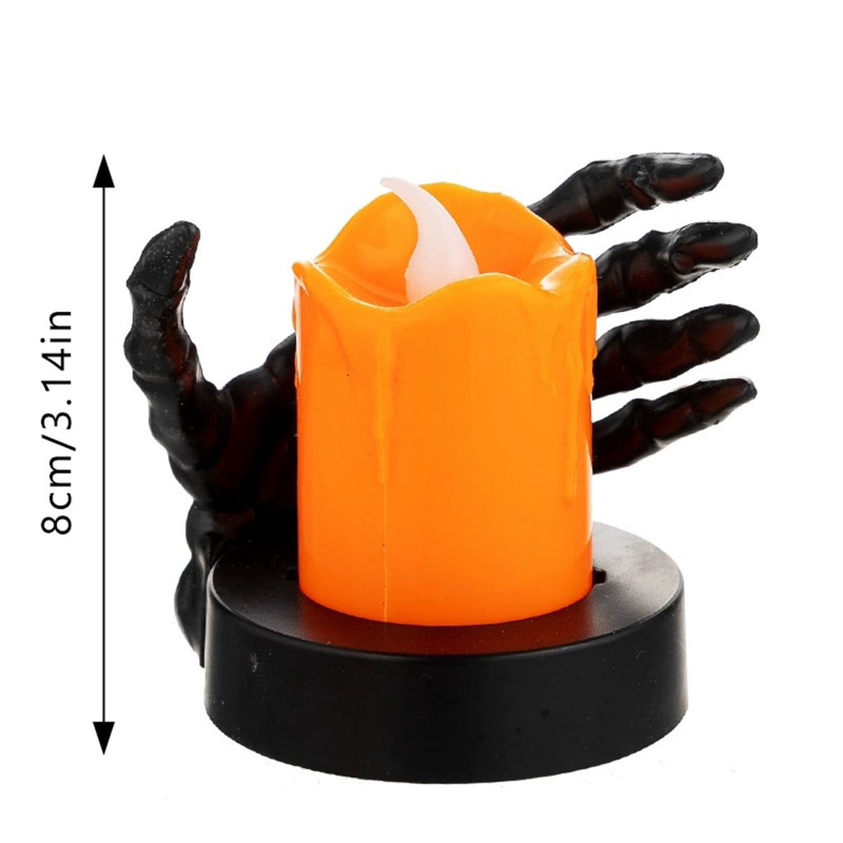 Halloween LED Skeleton Battery Operated Flameless Candle Light For Party Bar & Room Decorations