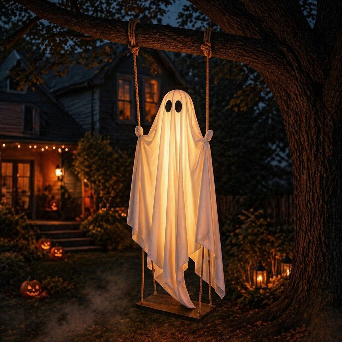 XGFHYJEH Halloween Decorations LED Candle Lights, 3pc Pumpkin Lantern, Halloween Indoor Decor, Halloween Table Decoration Ornament for Home Room Party