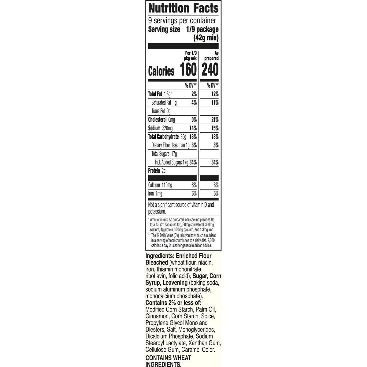 Betty Crocker Delights Super Moist, Spice, Cake Mix, 13.25 oz