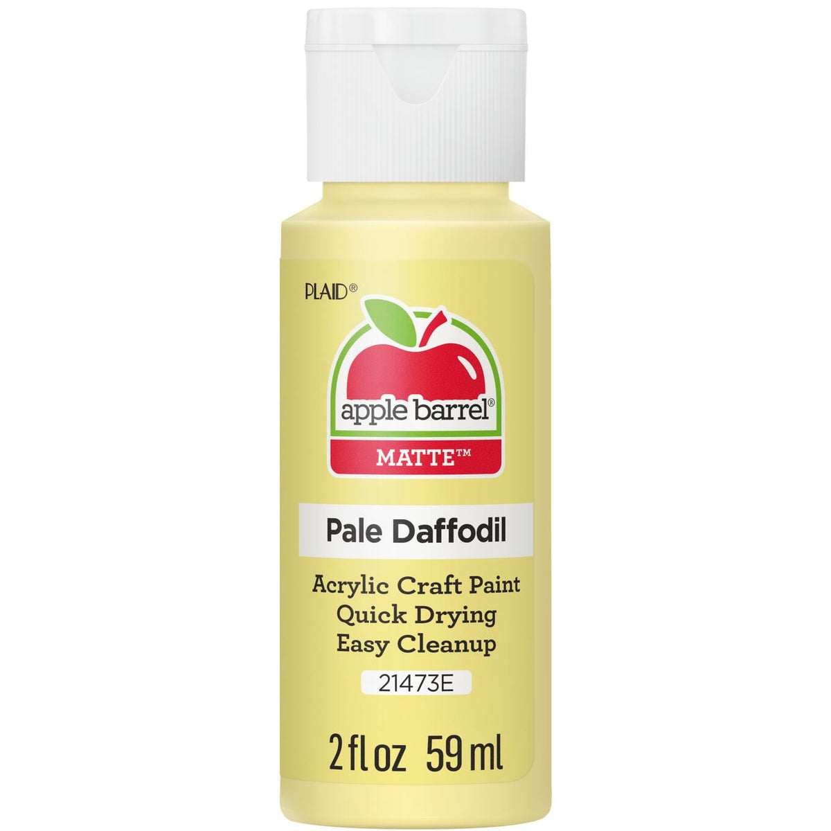 Apple Barrel Acrylic Craft Paint, Matte Finish, Pumpkin Orange, 2 fl oz