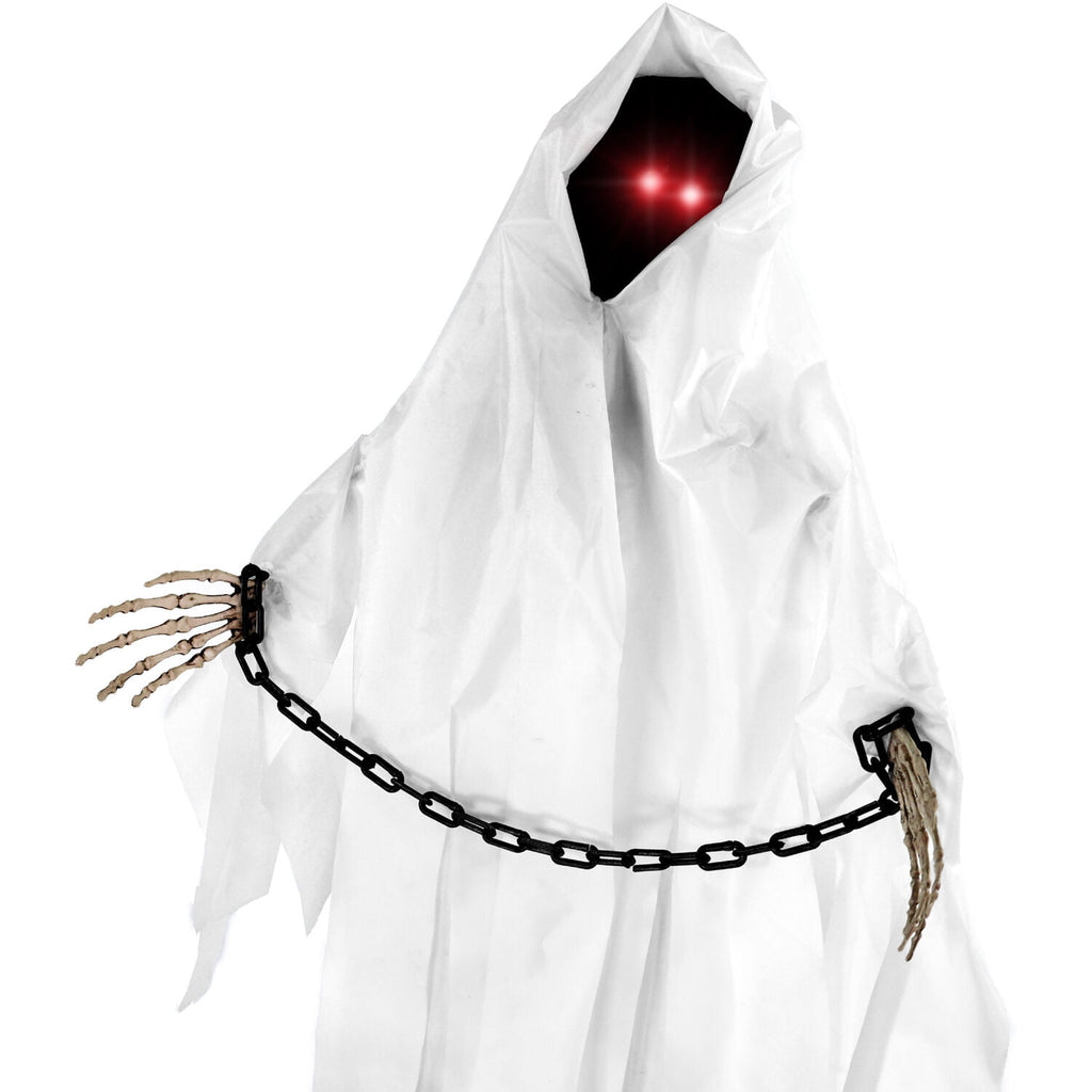 Haunted Hill Farm 3.4 ft Touch-Activated Animated Possessed Backbend Lady Halloween Animatronic, HHLADY-15FLSA