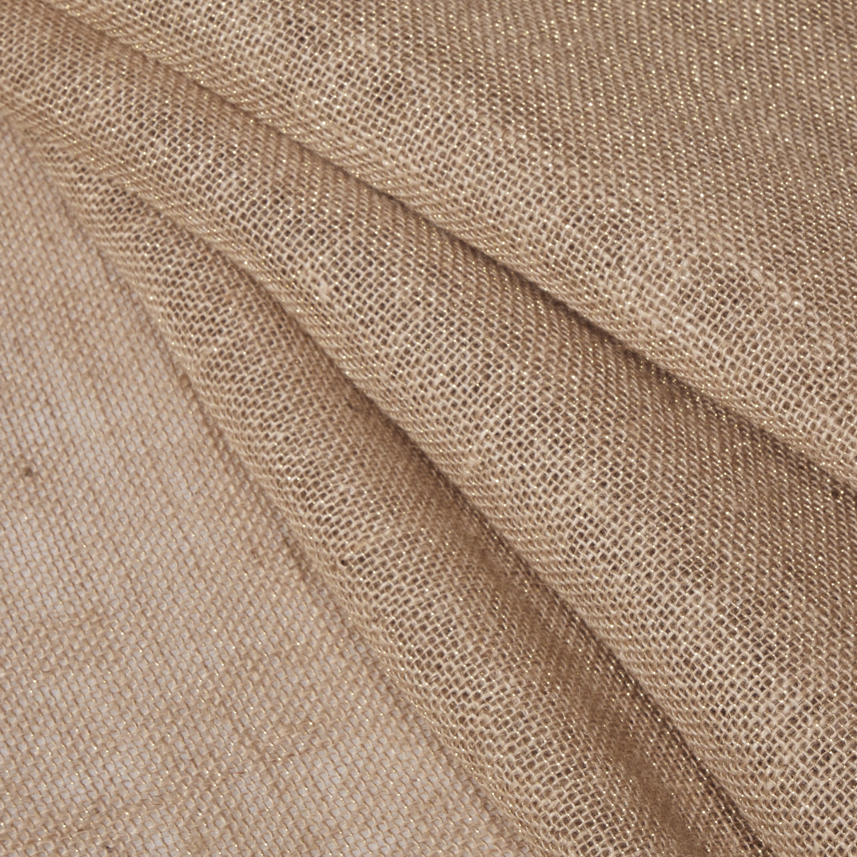 Allen Company Folded & Precut Jute Burlap Craft Fabric, 46"W x 2-Yards, Natural