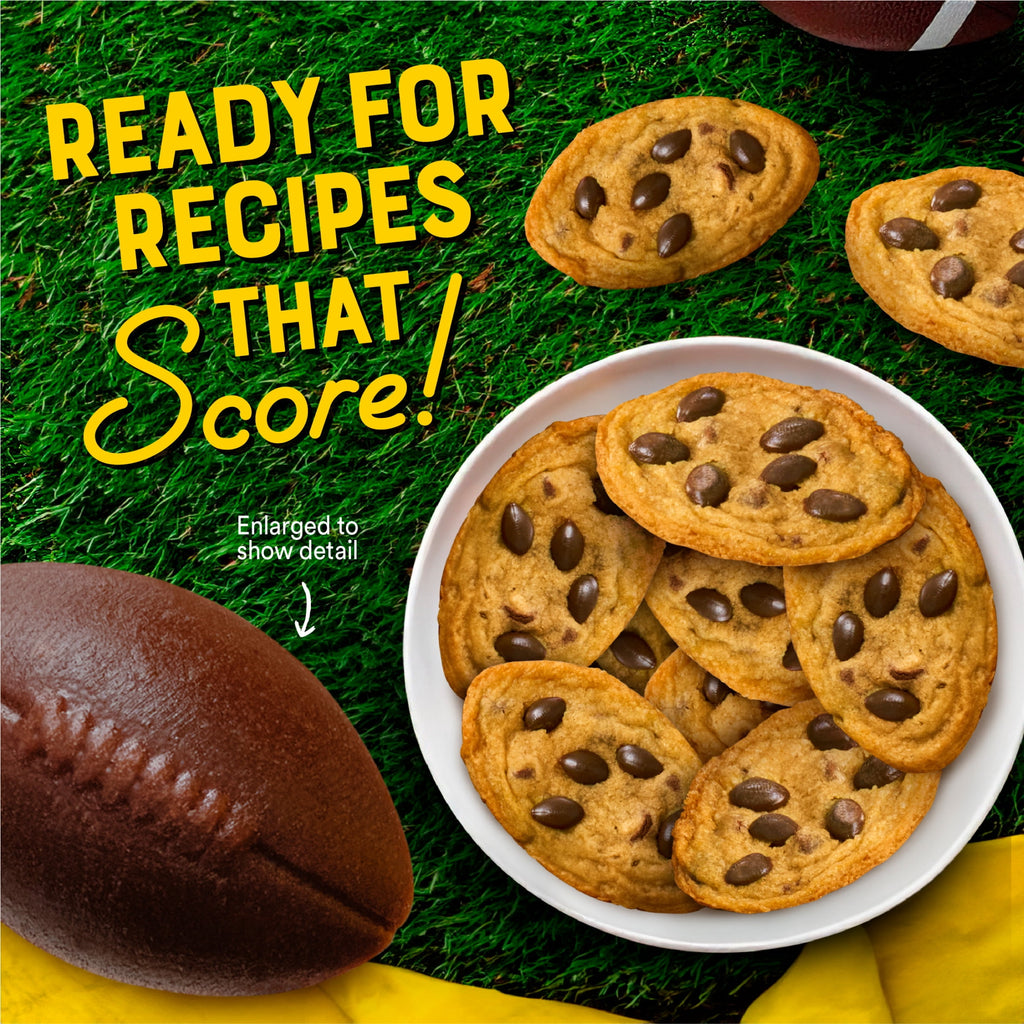 Nestle Toll House Milk Chocolatey Flavored Football Morsels, Baking Chips, Chocolate Chips 9 oz