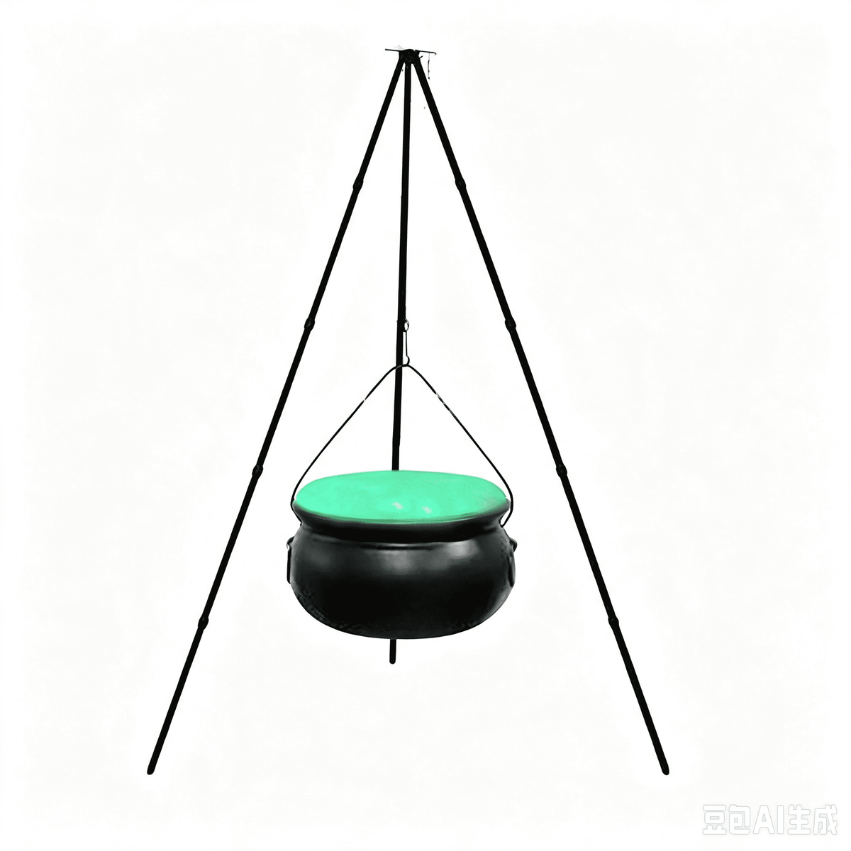 Muecwrye Halloween Decorations Outdoor, Halloween Clearance! Halloween Witches Cauldron on Tripod with Lights, DIY Bubbling Cauldron Set Decor for Home Porch Outside, Halloween Party Supplies