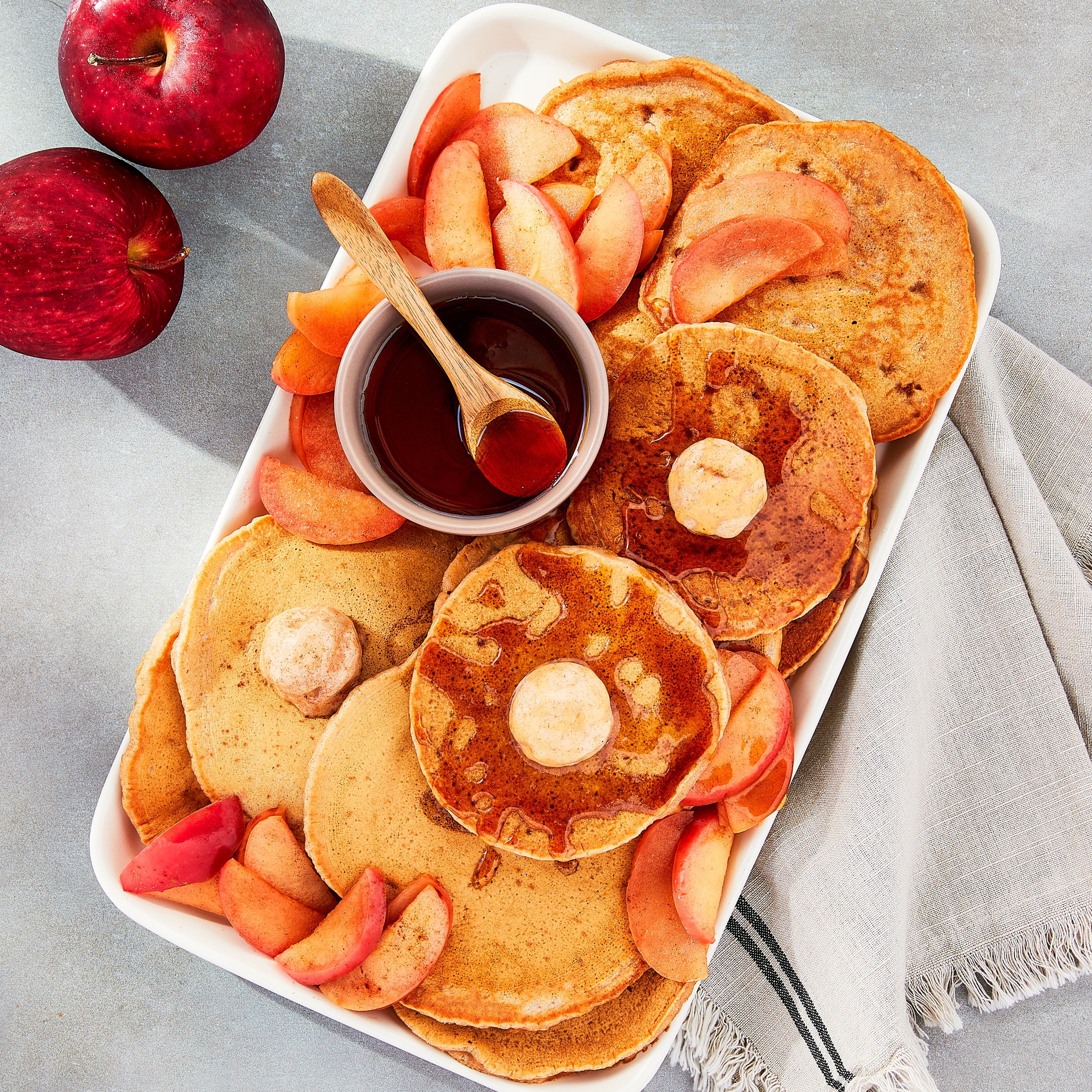 Great Value Apple Cinnamon Pancake & Waffle Mix, 16 oz Box