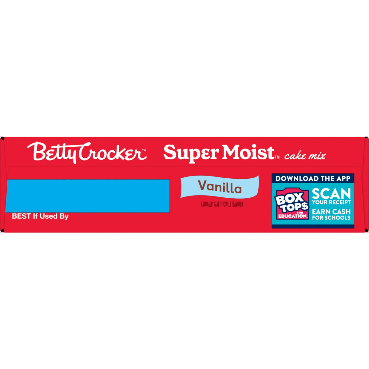 Betty Crocker Favorites Super Moist Vanilla Cake Mix, 13.25 oz