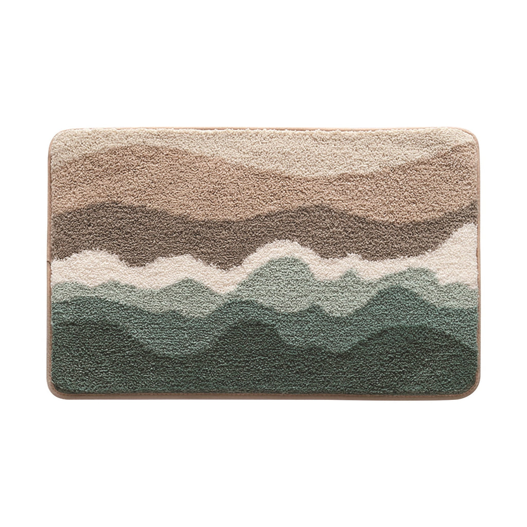 YZEGDCH Bathroom Rugs Yellow Extra Soft Rugs Absorbent Quick Dry Machine Washable