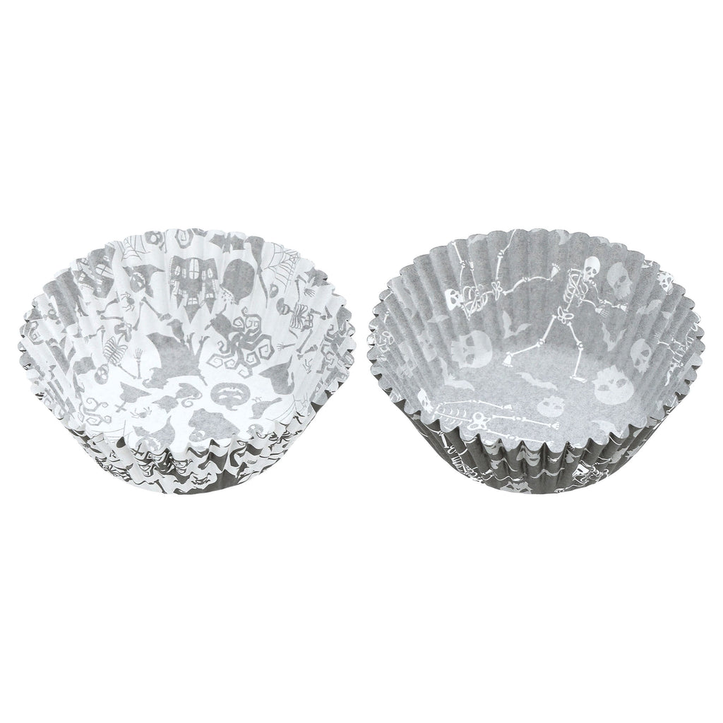 Great Value Skeleton Cupcake Liners, 48 Count