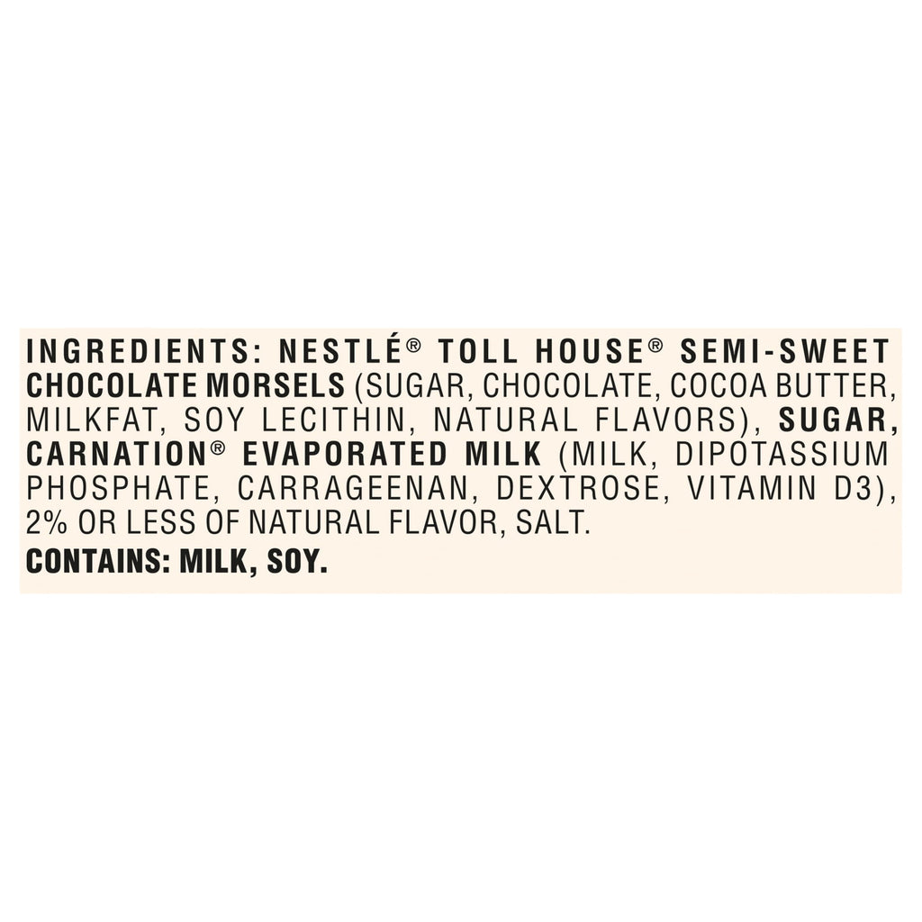 CARNATION Famous Fudge Kit Without Marshmellows Baking Mix Powders, 27.75 oz Box