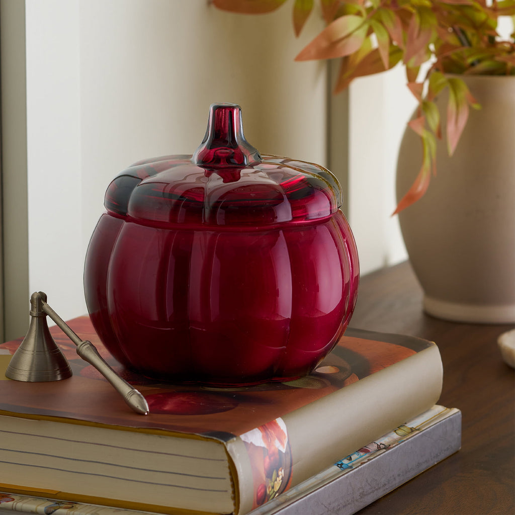 Better Homes & Gardens 3-Wick 30 oz Glass Jar Candle, Farm Apple Pumpkin