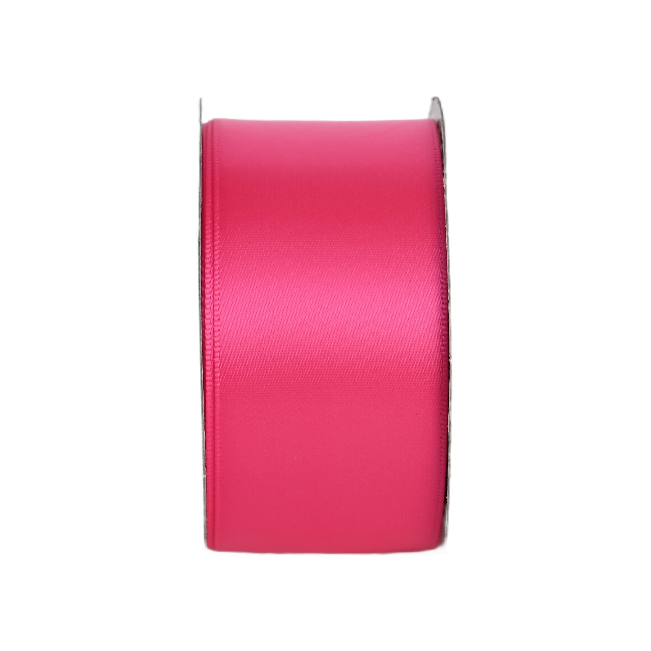 Gwen Studios 1.5" Hot Pink Satin Ribbon, 7 Yards