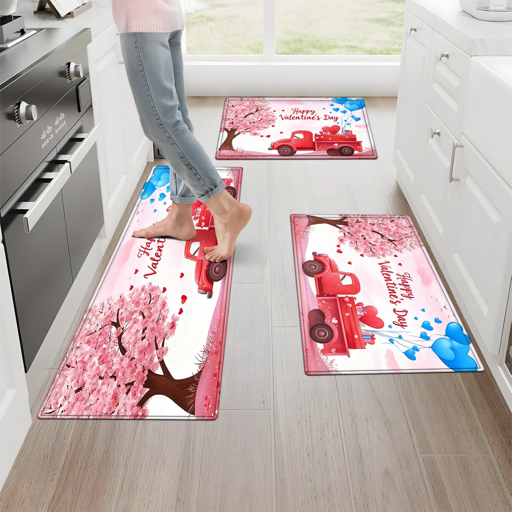 YIMEIS Halloween decoration Kitchen rugs Washable flannel Printed Area Rug and Mats DoorMats, bath mat,Autumn and Winter Festival Decoration-Halloween Undead 15.7'' x 23.6''