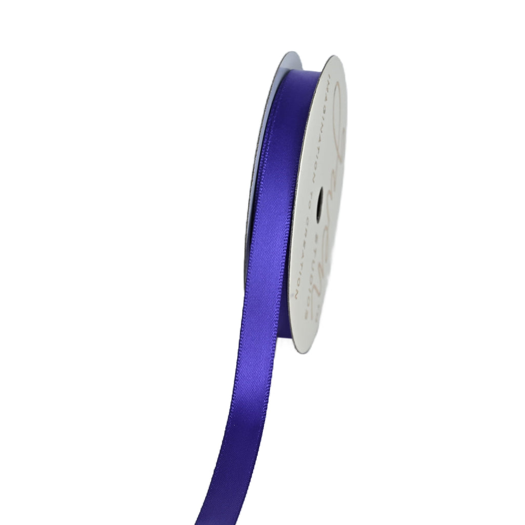 Gwen Studios 3/8" Purple Satin Ribbon, 7 Yards