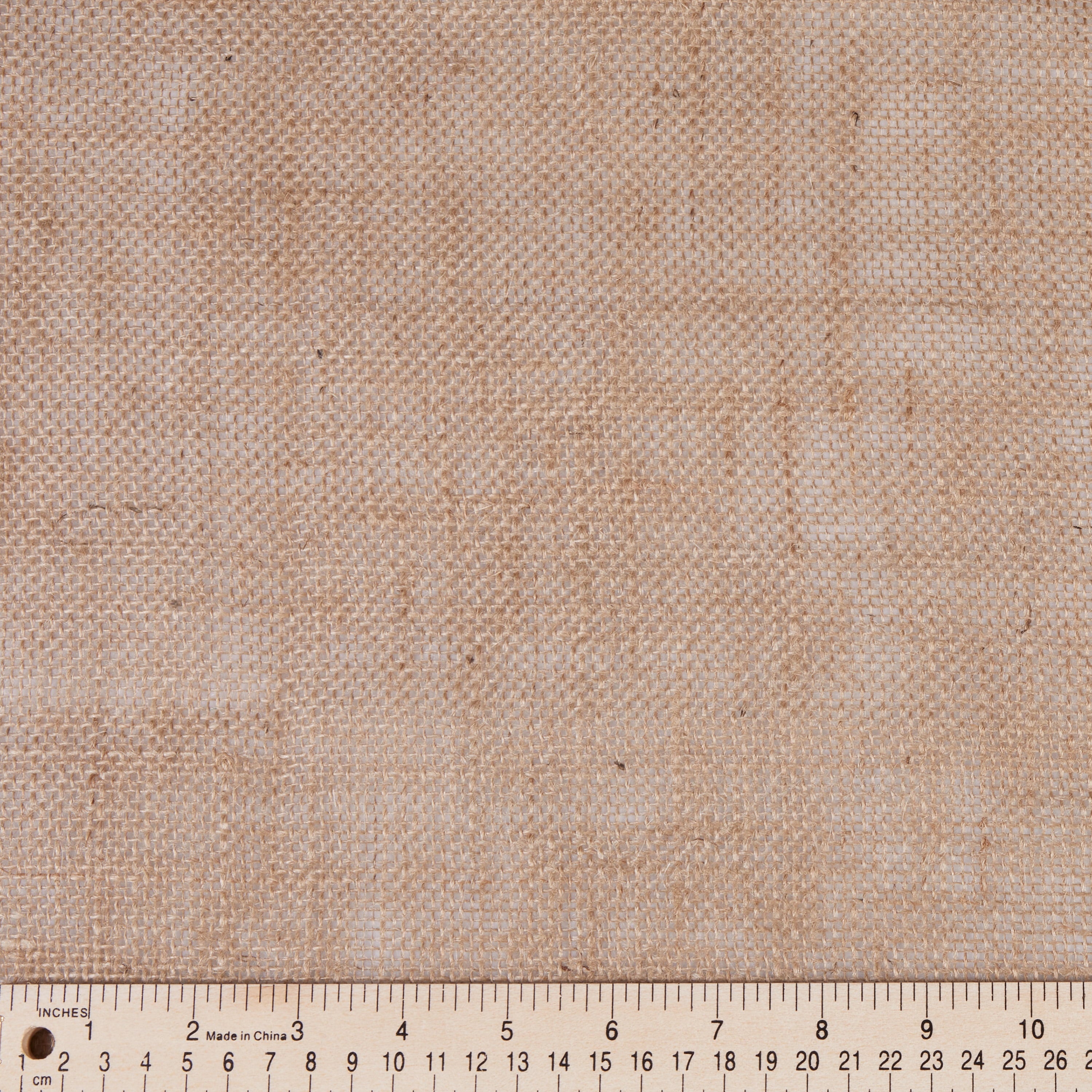 Allen Company Folded & Precut Jute Burlap Craft Fabric, 46"W x 2-Yards, Natural