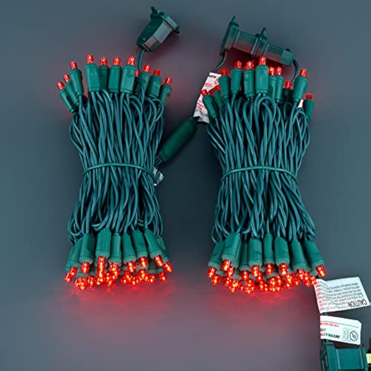 Wick's Outdoor Living LED 5MM Orange Holiday Lights, 24 FT in length, 70 CT, and 6 different color options