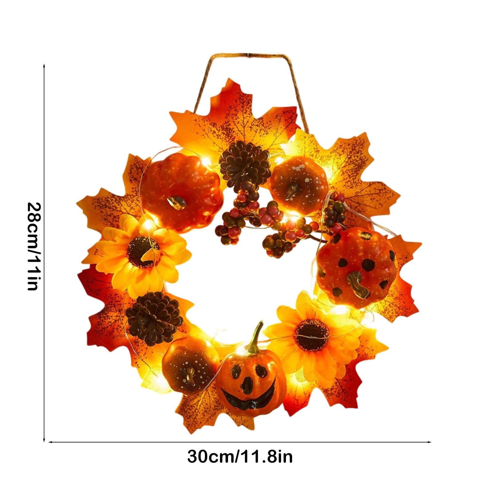 Black Halloween Mini LED Lantern Table Centerpiece 5.1 Inch for Indoor Decor, 2 Inch, 5 cm