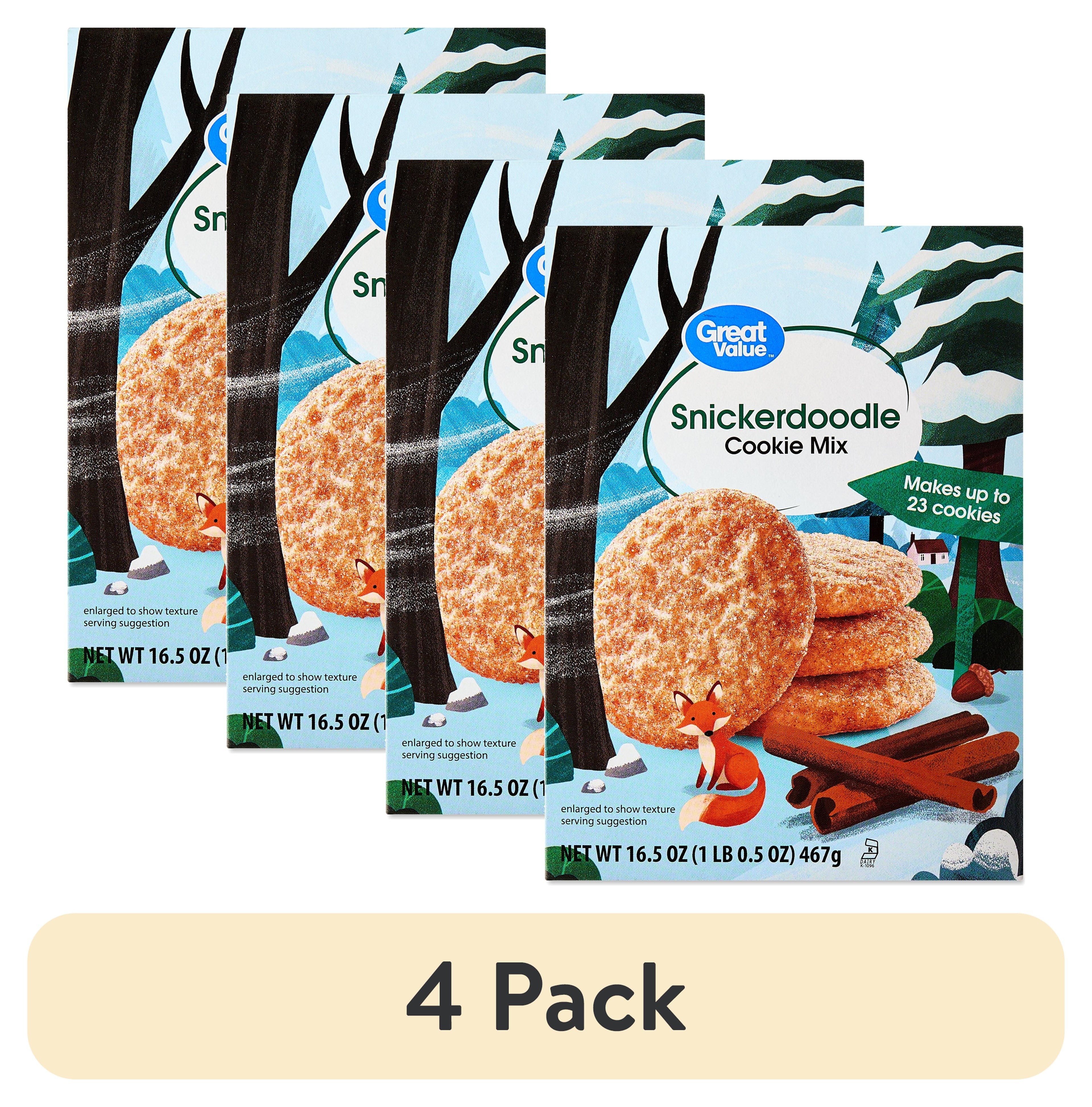 Great Value Snickerdoodle Cookie Mix, 16.5 oz