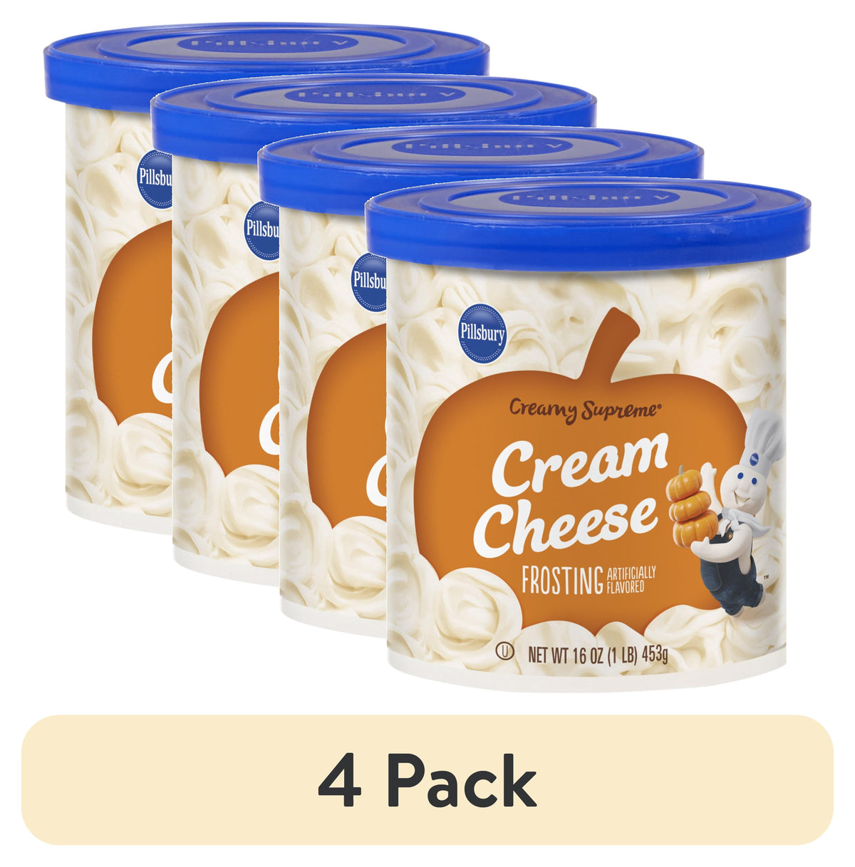 Pillbury Cream Cheese Seasonal Frosting, 16 Oz