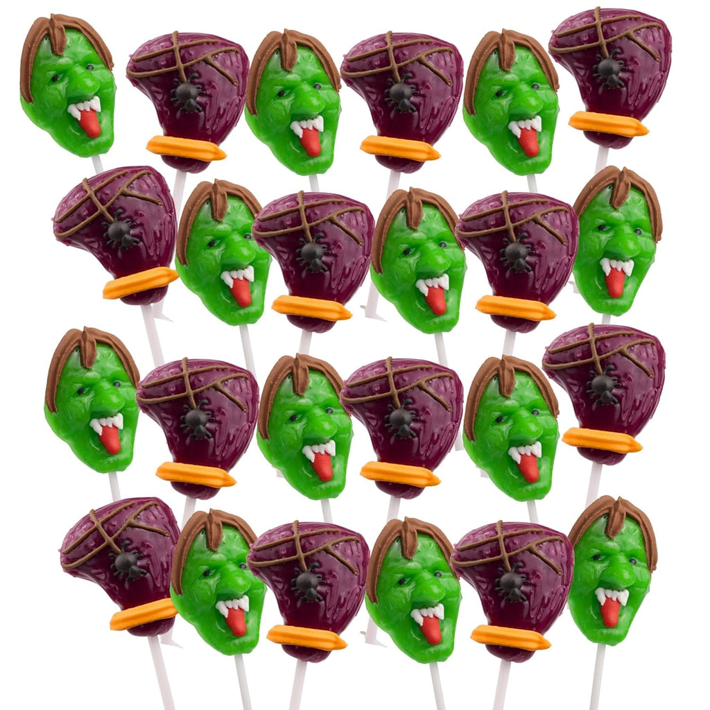 Zombie Lollipops, Halloween Trick or Treat Candy, 24 Count, 10.16 Ounce Box