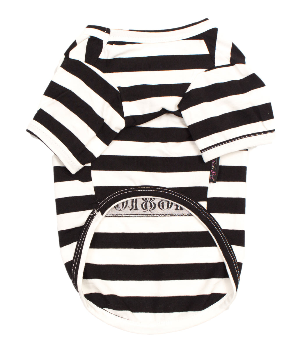Parisian Pet Dog Halloween Costume - Prisoner Dog Costumes Shirt - Dog Costume - Dog Costumes for Large Dogs - L