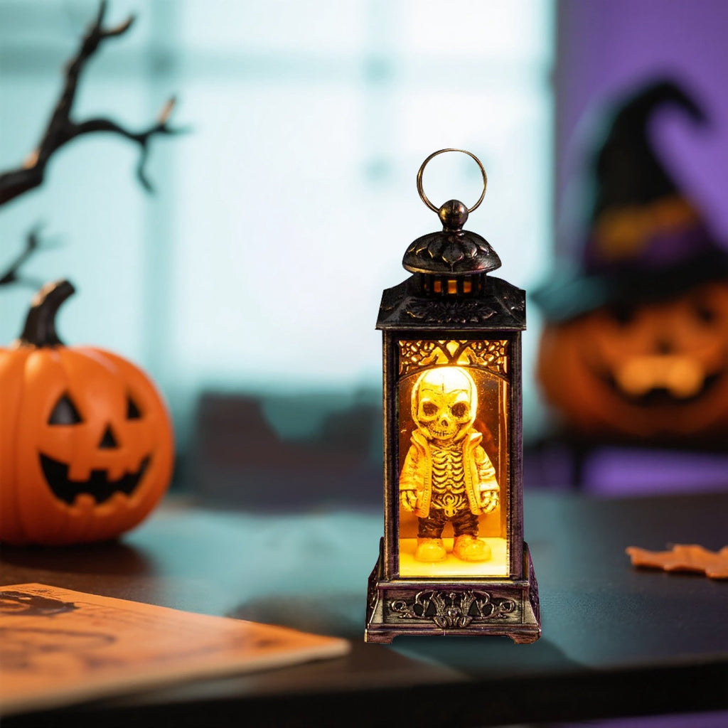 Halloween LED Skeleton Battery Operated Flameless Candle Light For Party Bar & Room Decorations