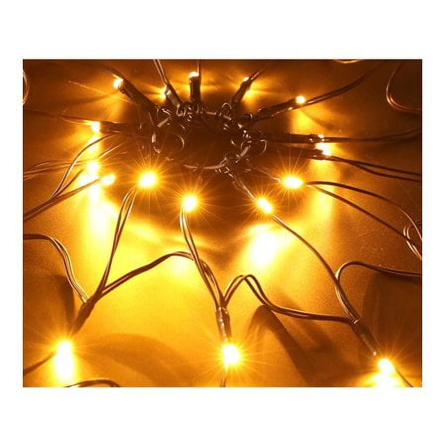 70Led 3.28FT Giant Spider Web Lights with Hairy Spider and Cobweb for Lighted Halloween Decorations Outdoor Halloween Window Decorations Wall Garden Patio Yard Decor