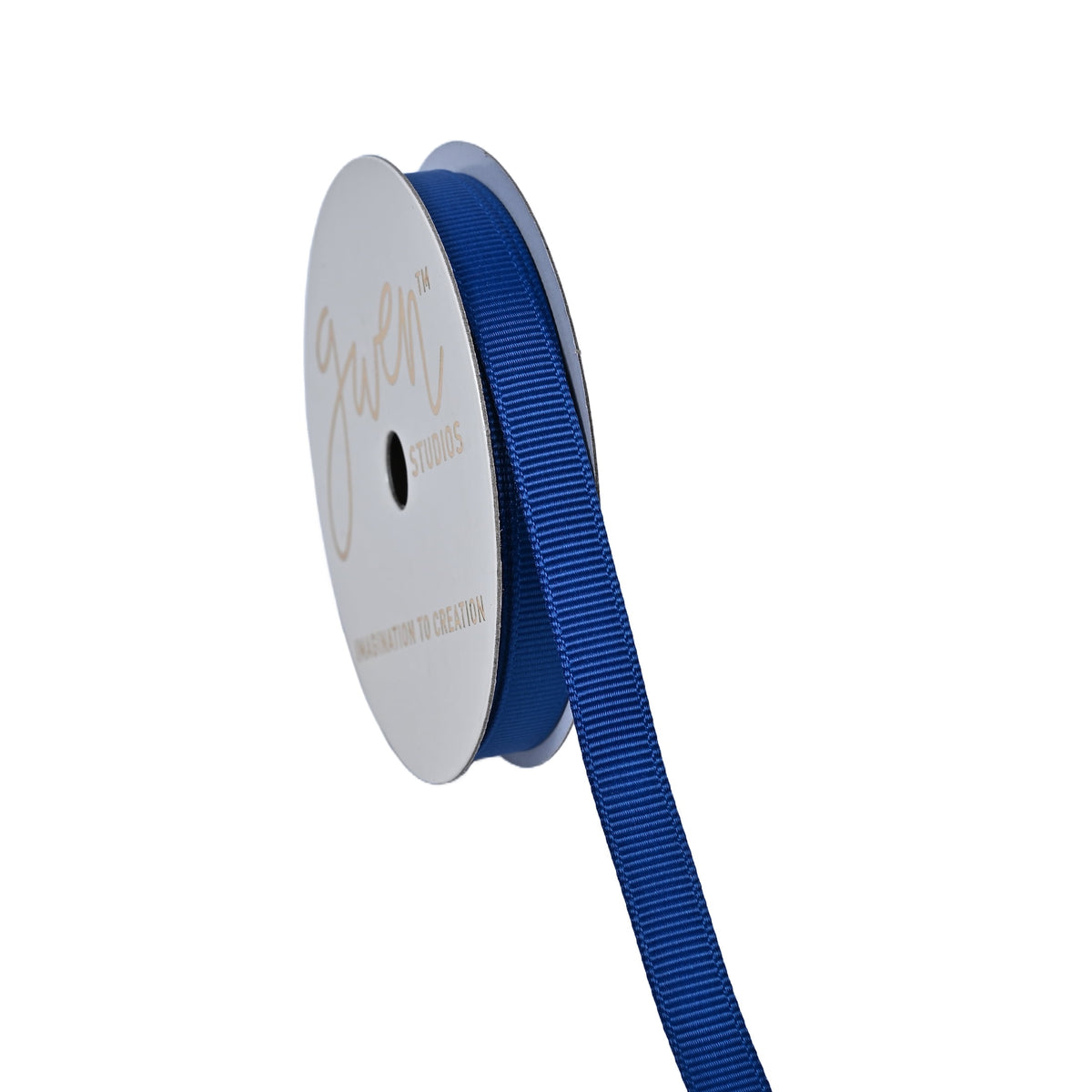 Gwen Studios 3/8" Blue Grosgrain Ribbon, 6 Yards