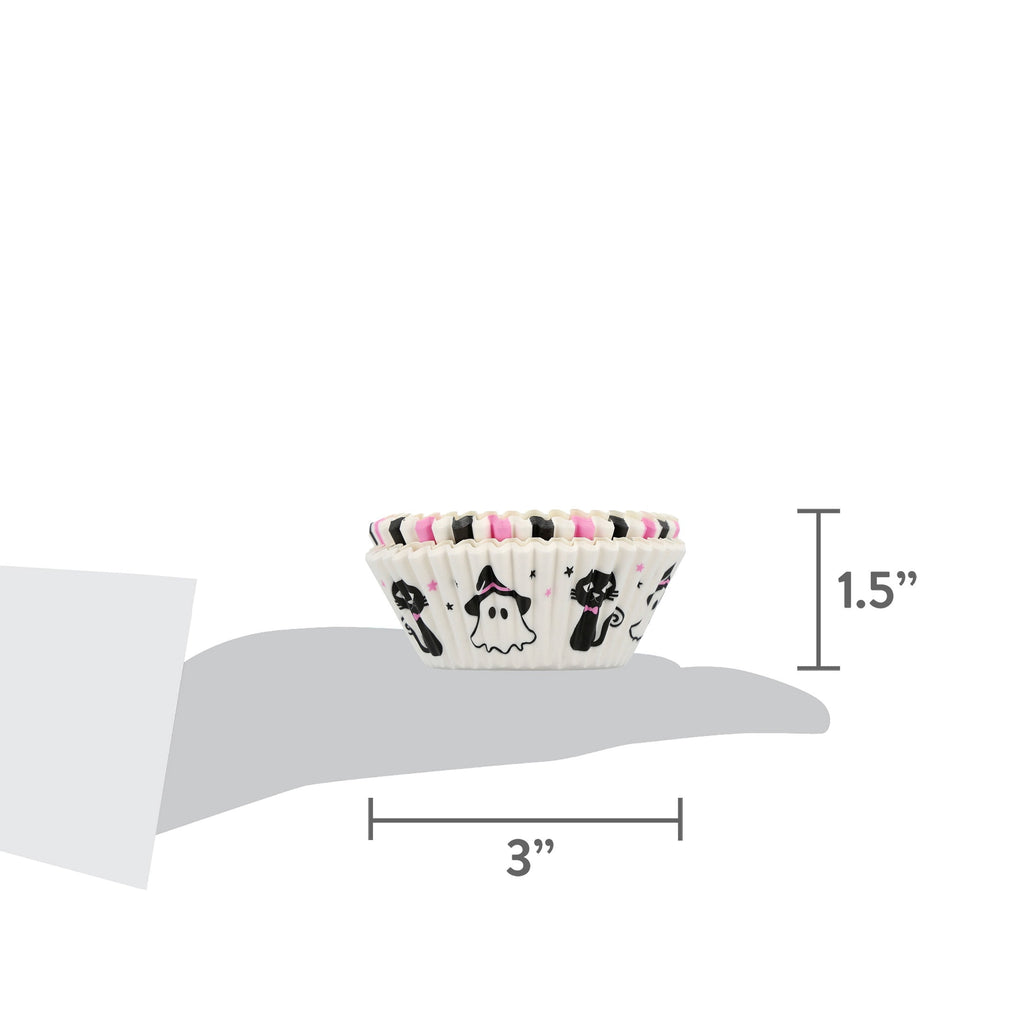 Great Value Boo Tastic Cupcake Liners, 48 Count