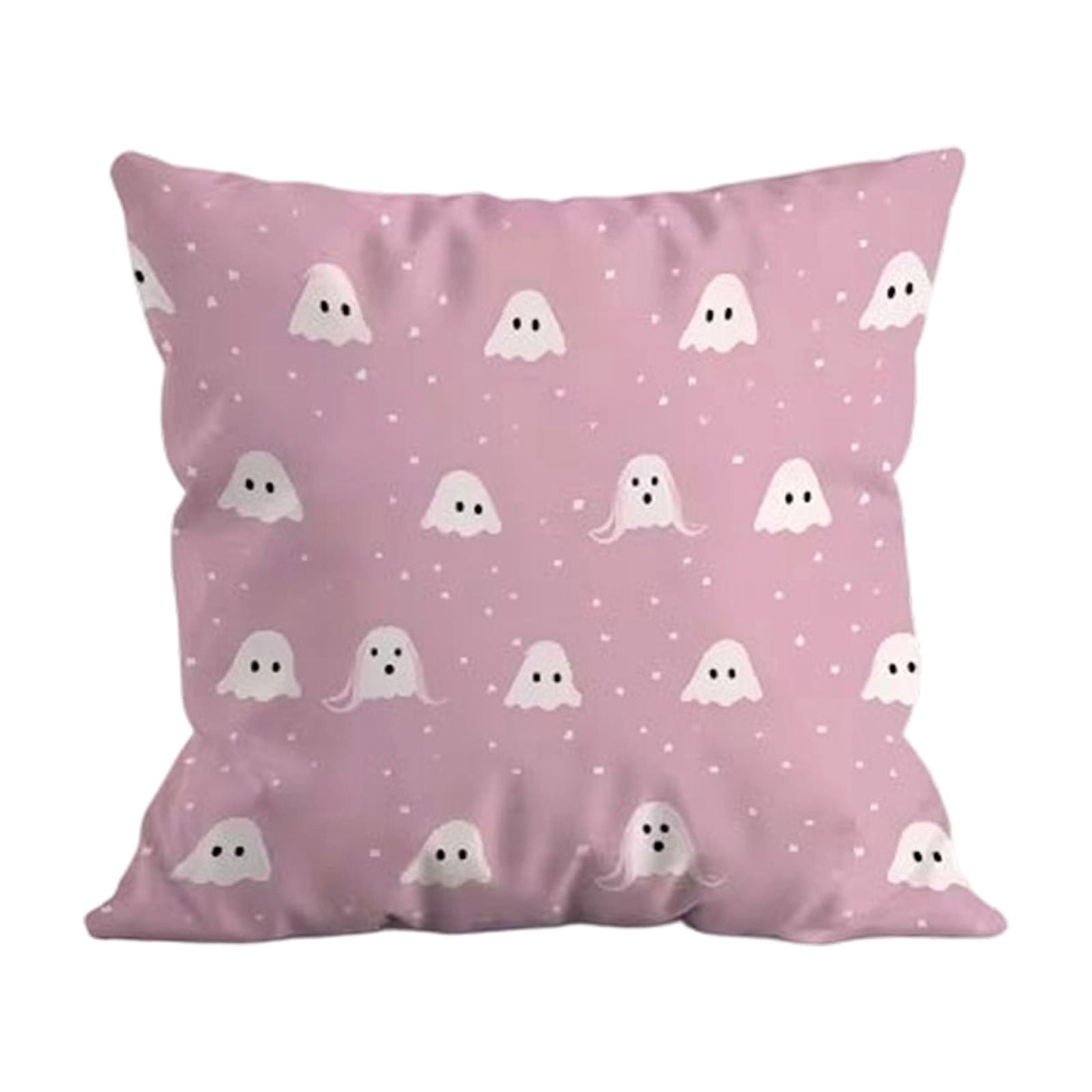AuroraX Halloween Ghost Decor Outdoor Halloween Decoration Courtyard Tabletop Desktop Haunted Halloween Decoration for Yard Garden Pink