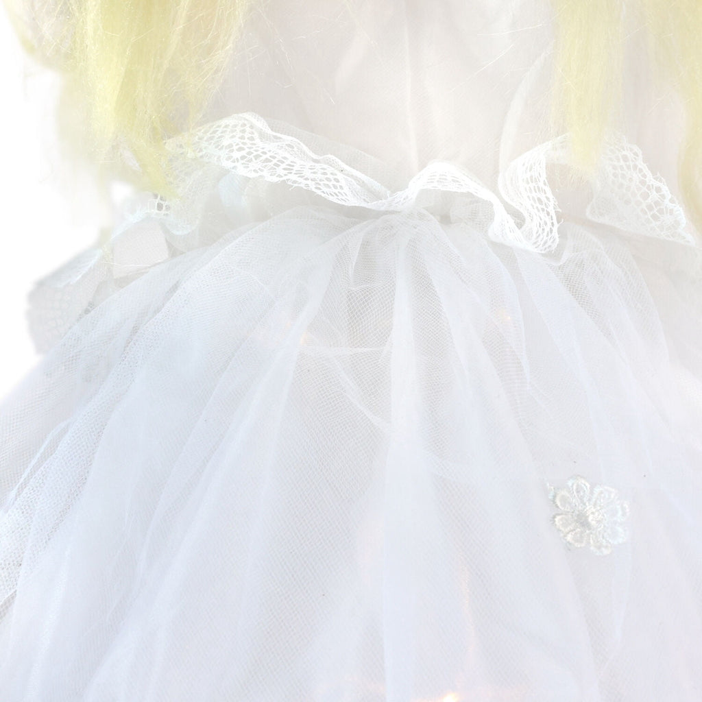 Haunted Hill Farm 5 ft Touch-Activated Animated Hanging Spinning Bride Halloween Animatronic, HHBRIDE-9HLSA