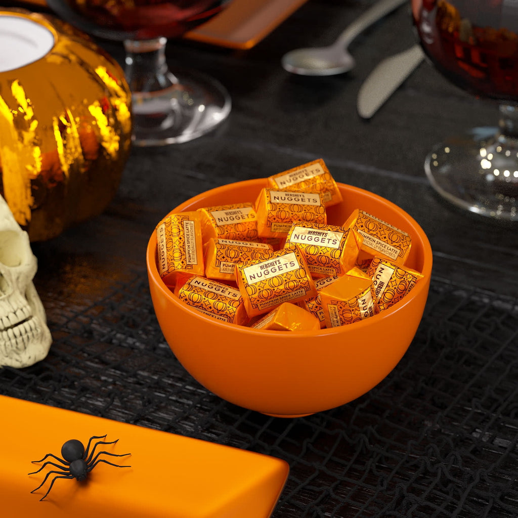 Hershey's Nuggets Pumpkin Spice Latte Flavored, Fall Candy Bag, 7.2 oz