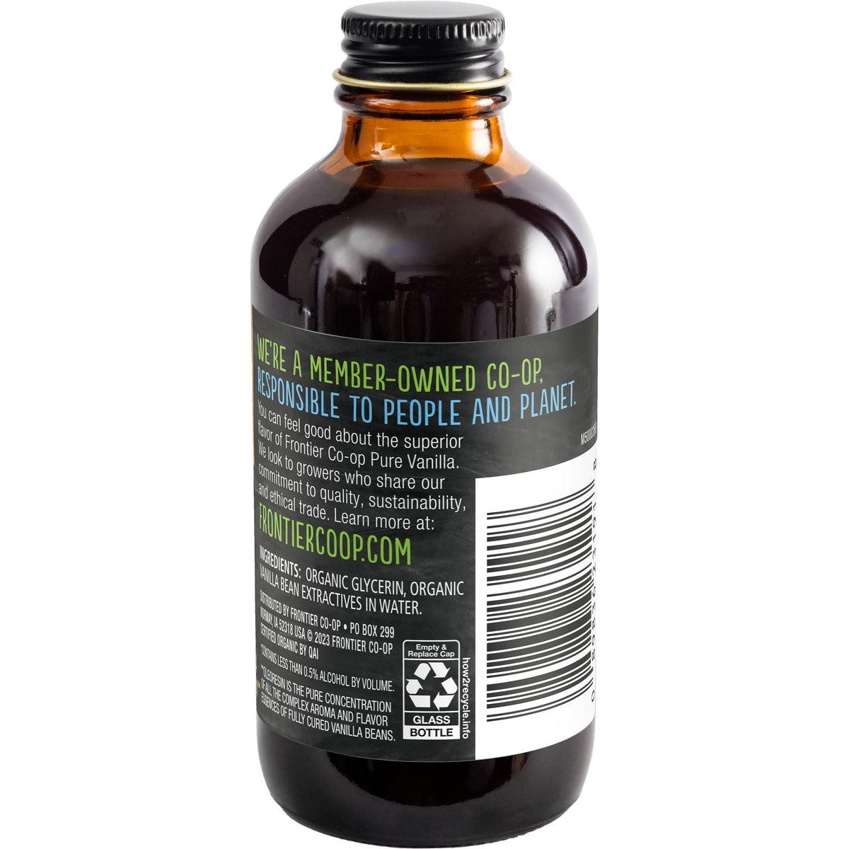 Frontier Co-op Organic Vanilla Flavoring 4 fl. oz.