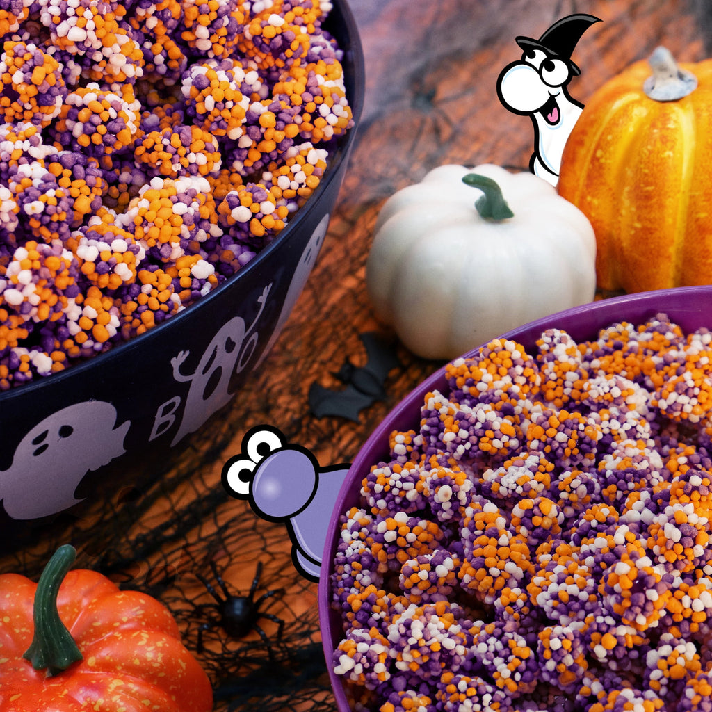 Nerds Spooky Gummy Clusters, Halloween Candy, Nerds Gummy Candies, 8 Ounce Treat Resealable Pouch