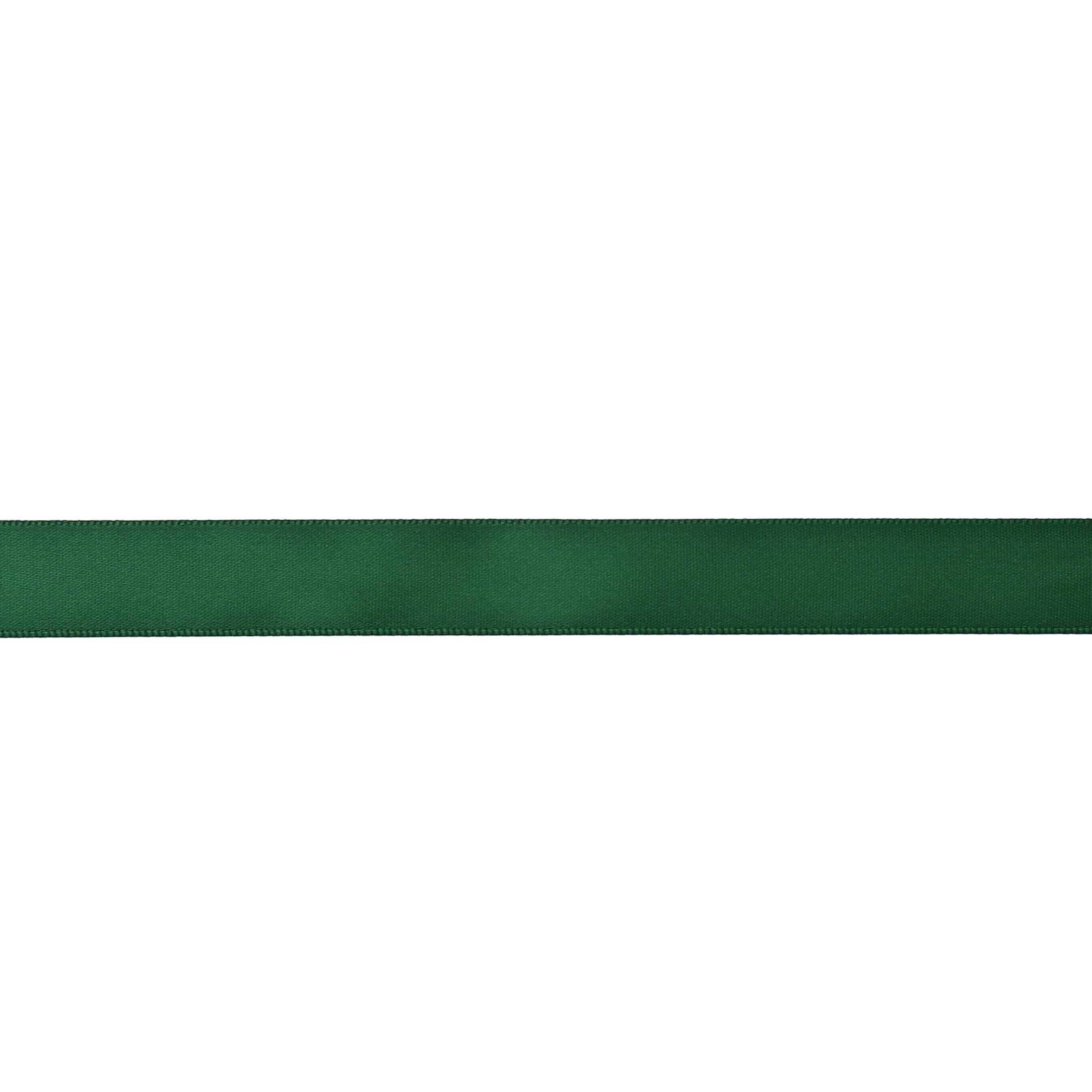 Gwen Studios 5/8" Green Satin Ribbon, 7 Yards