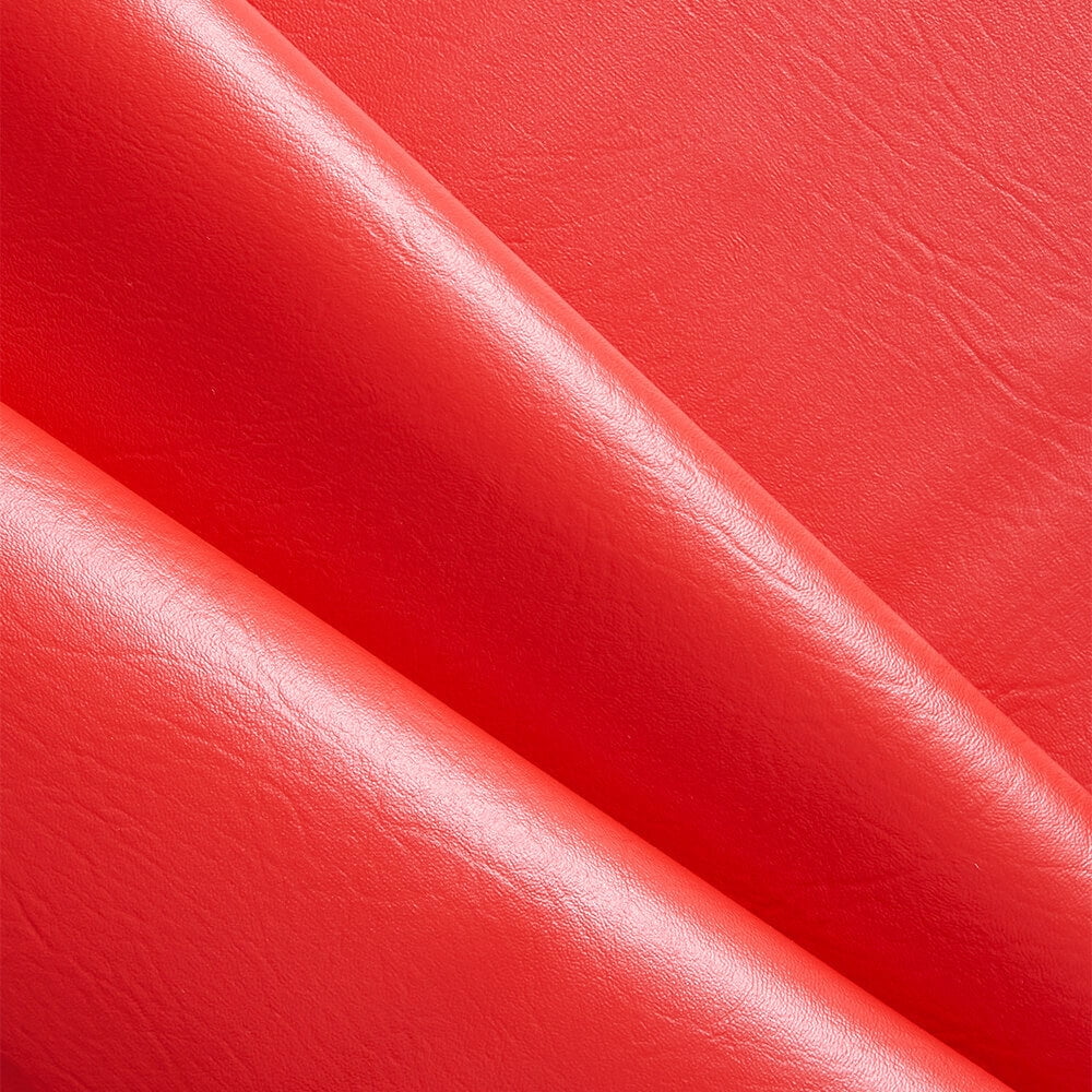 Ottertex 54" Vinyl 100% Polyester Faux Leather Craft Fabric By the Yard, Black