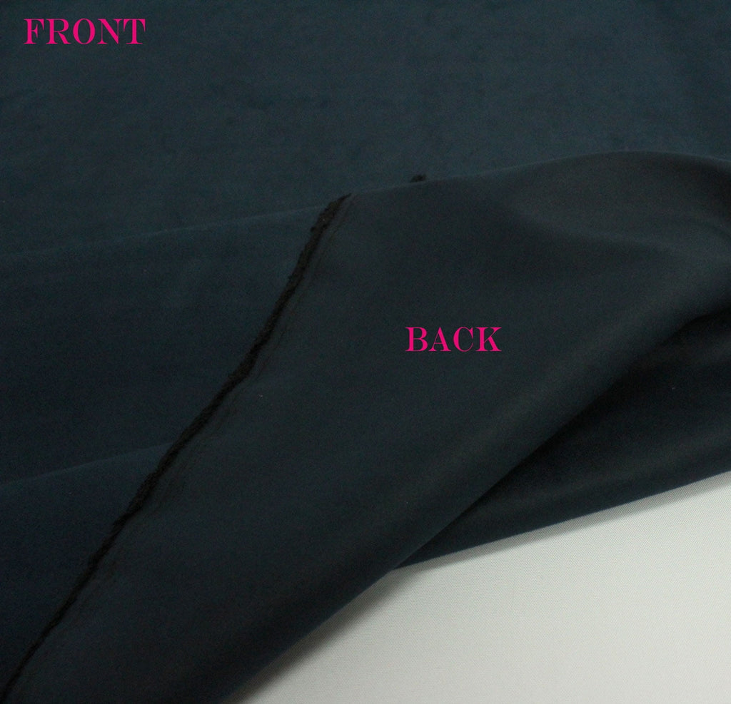 Mybecca Suede 58" Width - 100% Polyester Faux Craft Fabric By the Yard - Color: Black
