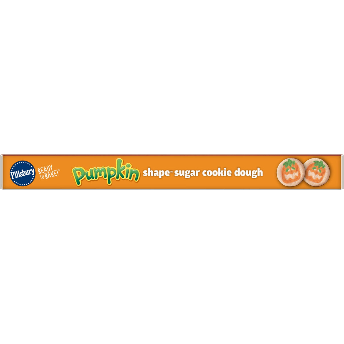 Pillsbury Ready to Bake! Pumpkin Shape Sugar Cookie Dough, 20 Cookies, 9.1 oz