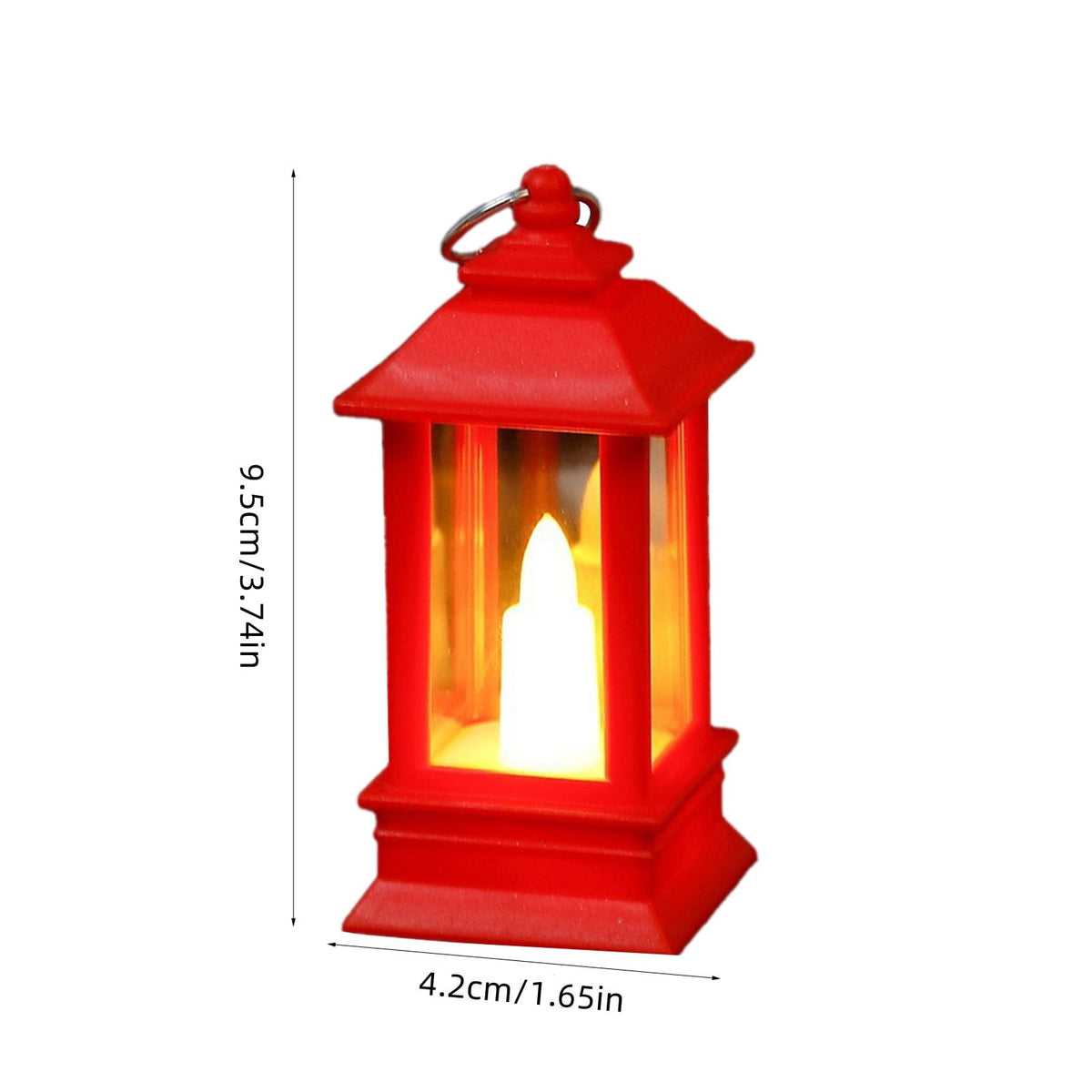 Vintage Lantern Decorative LED Flameless Candle, Hanging Lantern Portable Led Lantern for Indoor Outdoor Garden Yard Home Decor