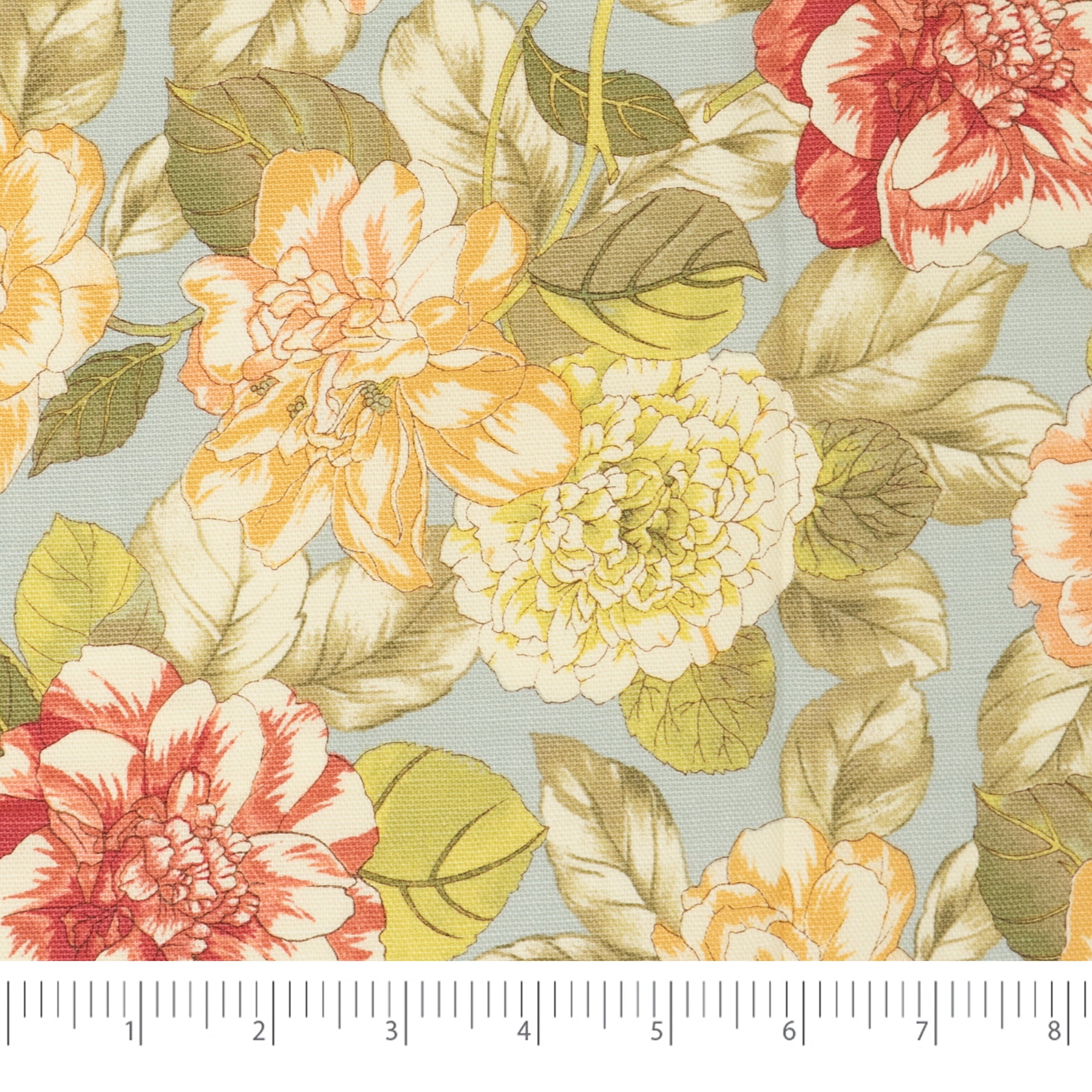Waverly Inspirations Sewing & Craft Fabric, 45 in x 2 yd Precut, 100% Cotton, Spa