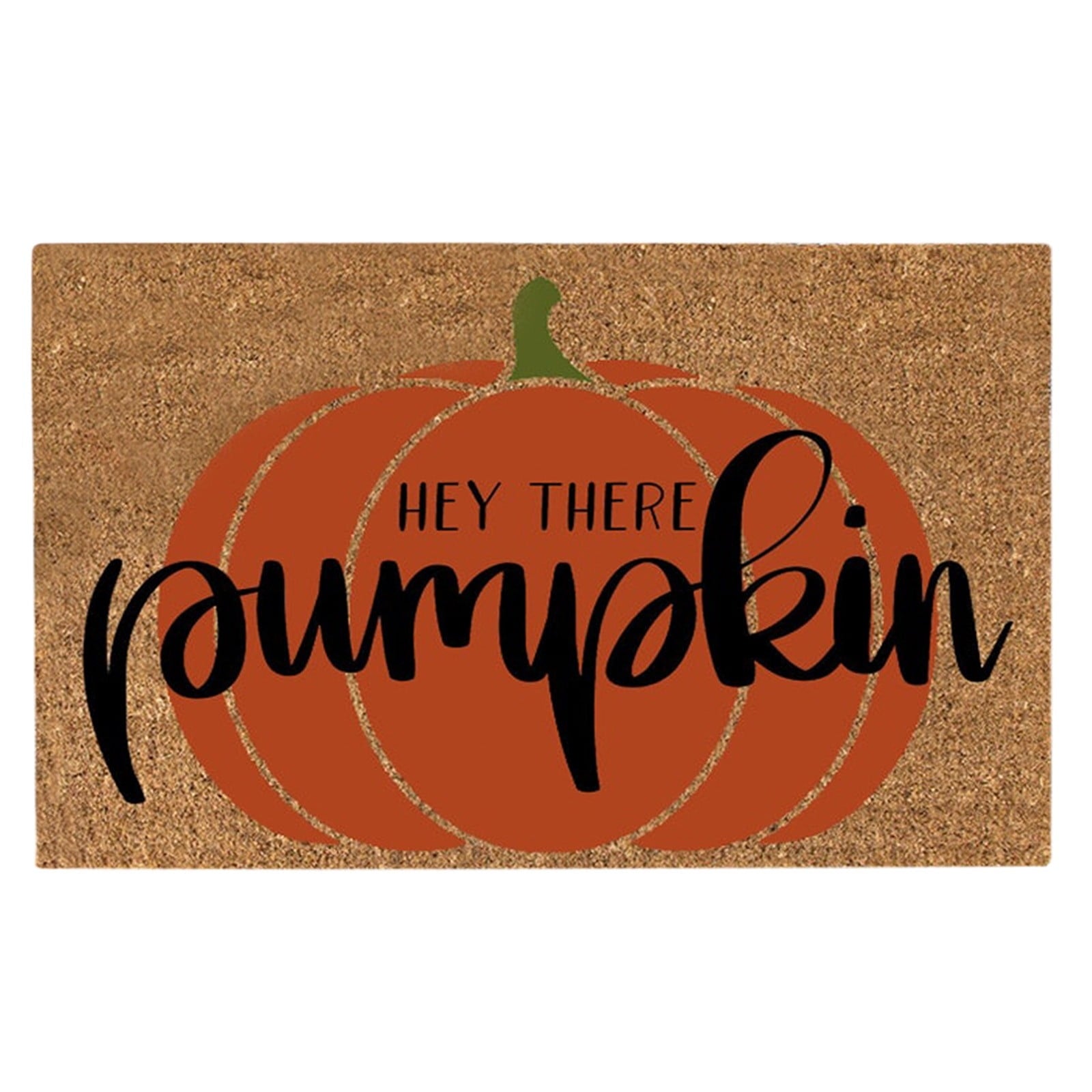 Fall Door Mat, Hey There Pumpkin Doormat, Autumn Decorative Entrance Door Rugs, Thanksgiving & Fall Front Door Mat, Non Slip Halloween Welcome Mat, Farmhouse Floor Mats Fall Outdoor Decor 24*16IN,A