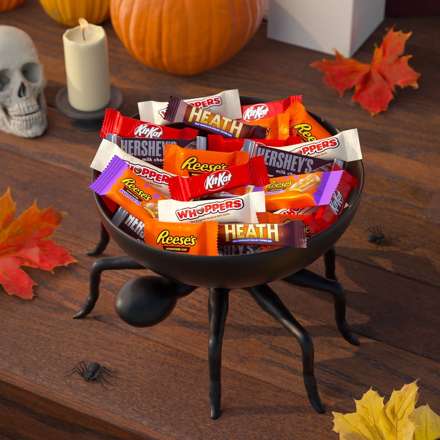 Hershey Assorted, Halloween Candy Bulk Variety Bag, 35.93 oz (110 Pieces)