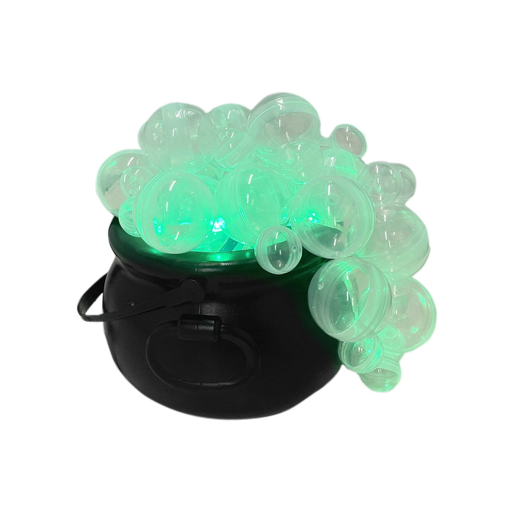 Muecwrye Halloween Decorations Outdoor, Halloween Clearance! Halloween Witches Cauldron on Tripod with Lights, DIY Bubbling Cauldron Set Decor for Home Porch Outside, Halloween Party Supplies