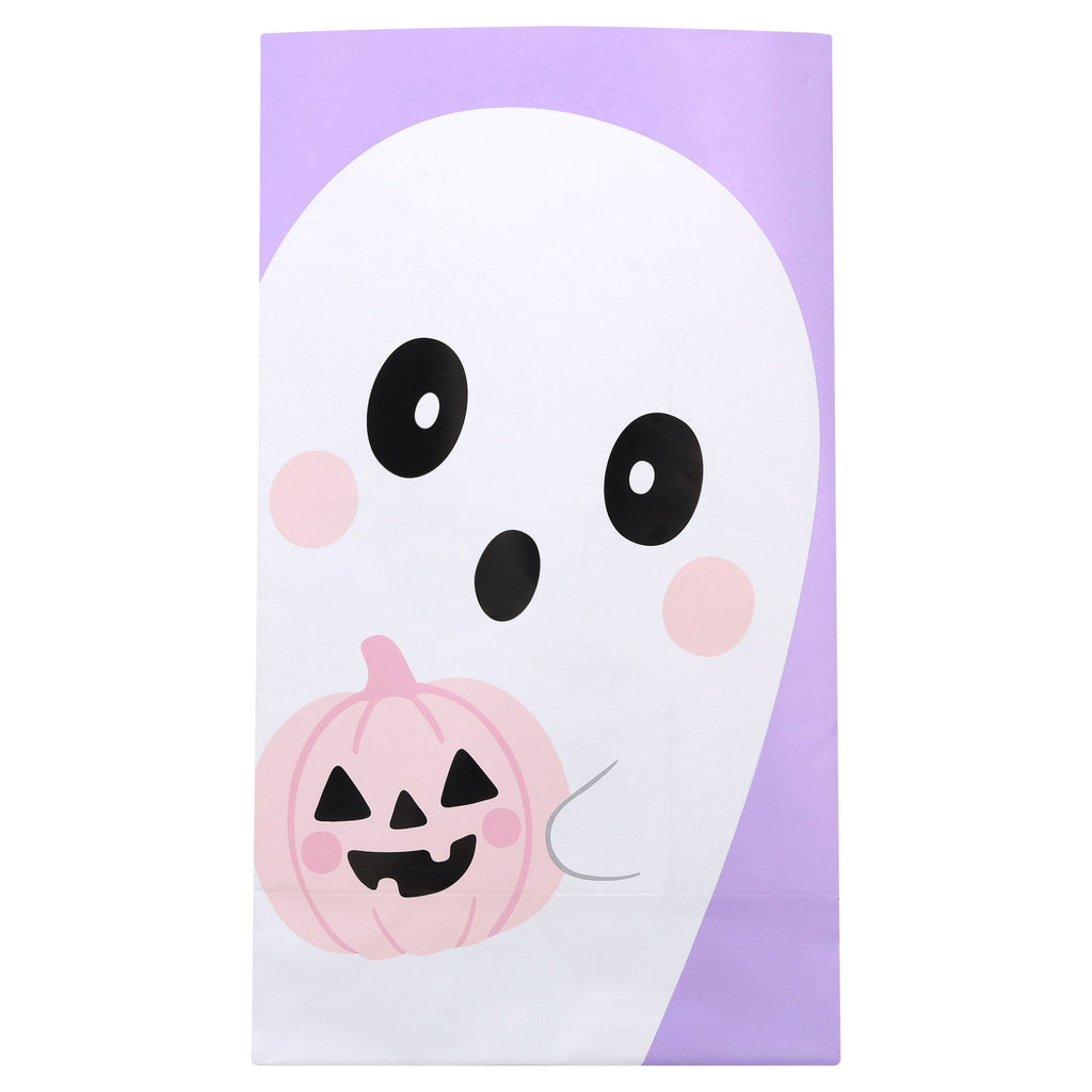 Ghost Paper Treat Bag, Multicolor, 6" x 10.5" x 3.5", Halloween by Way To Celebrate
