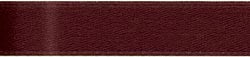 Offray Ribbon, Red Wine 3/8 inch Single Face Satin Polyester Ribbon, 18 feet