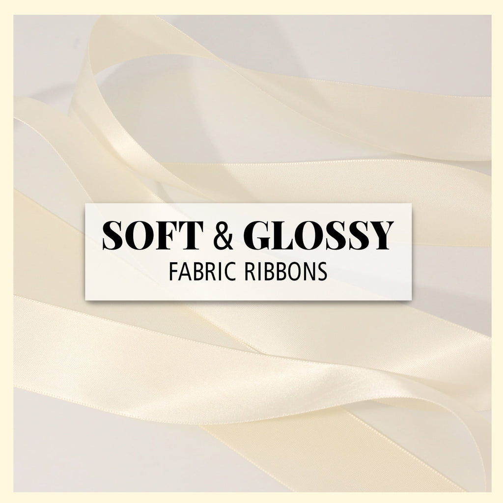 Style-Carry 1-1/2 inch 100 Yards Ivory Solid Double Faced Satin Ribbon Roll, for Handmade Crafts, Flower Bouquet, Gift Wrapping, Wedding Roses Making