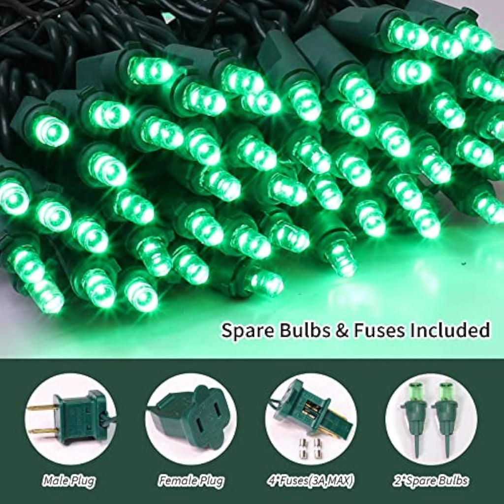 Wick's Outdoor Living LED 5MM Orange Holiday Lights, 24 FT in length, 70 CT, and 6 different color options
